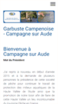Mobile Screenshot of garbustecampenoise.com